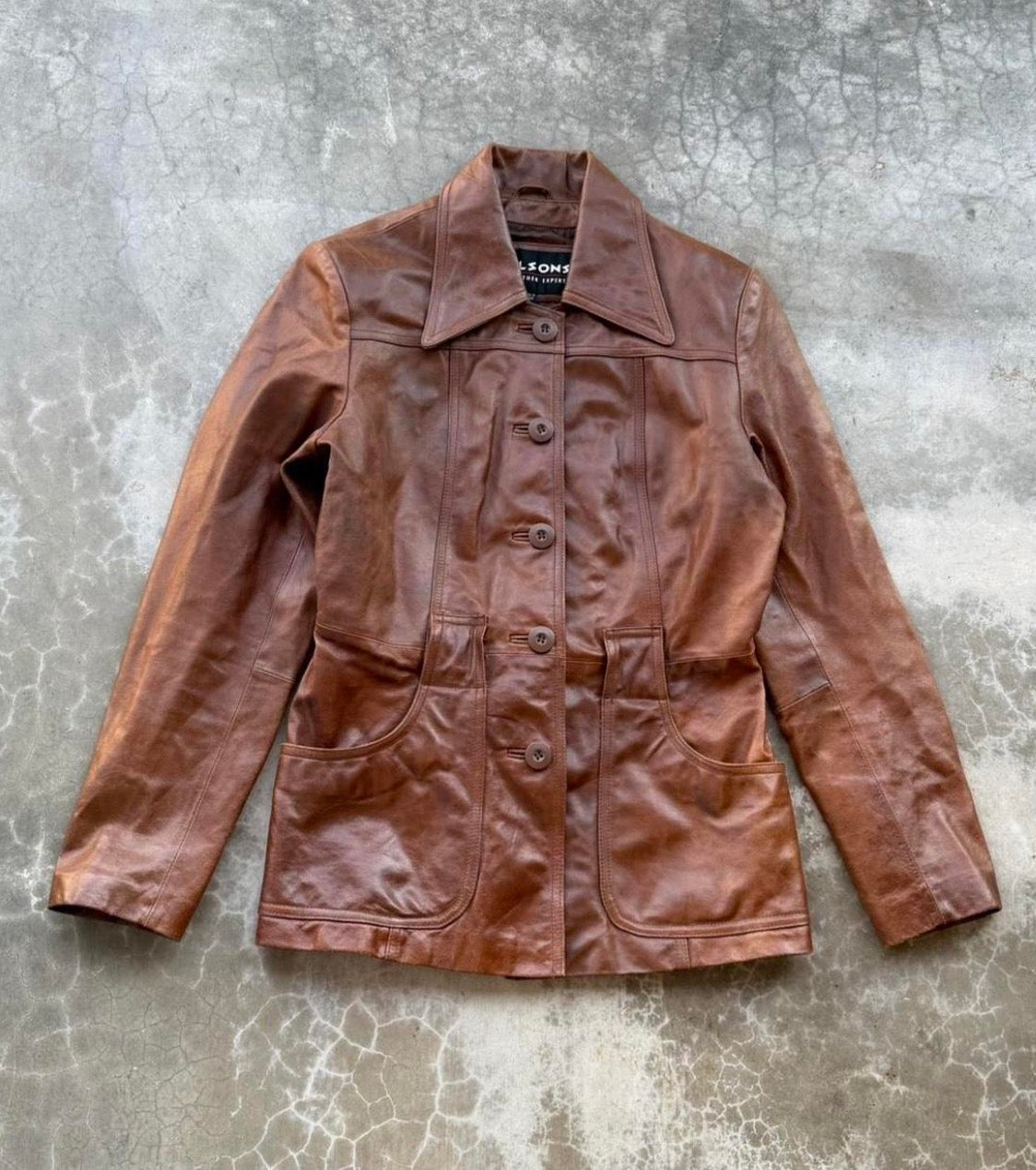 Vintage Wilson’s Genuine Leather Jacket