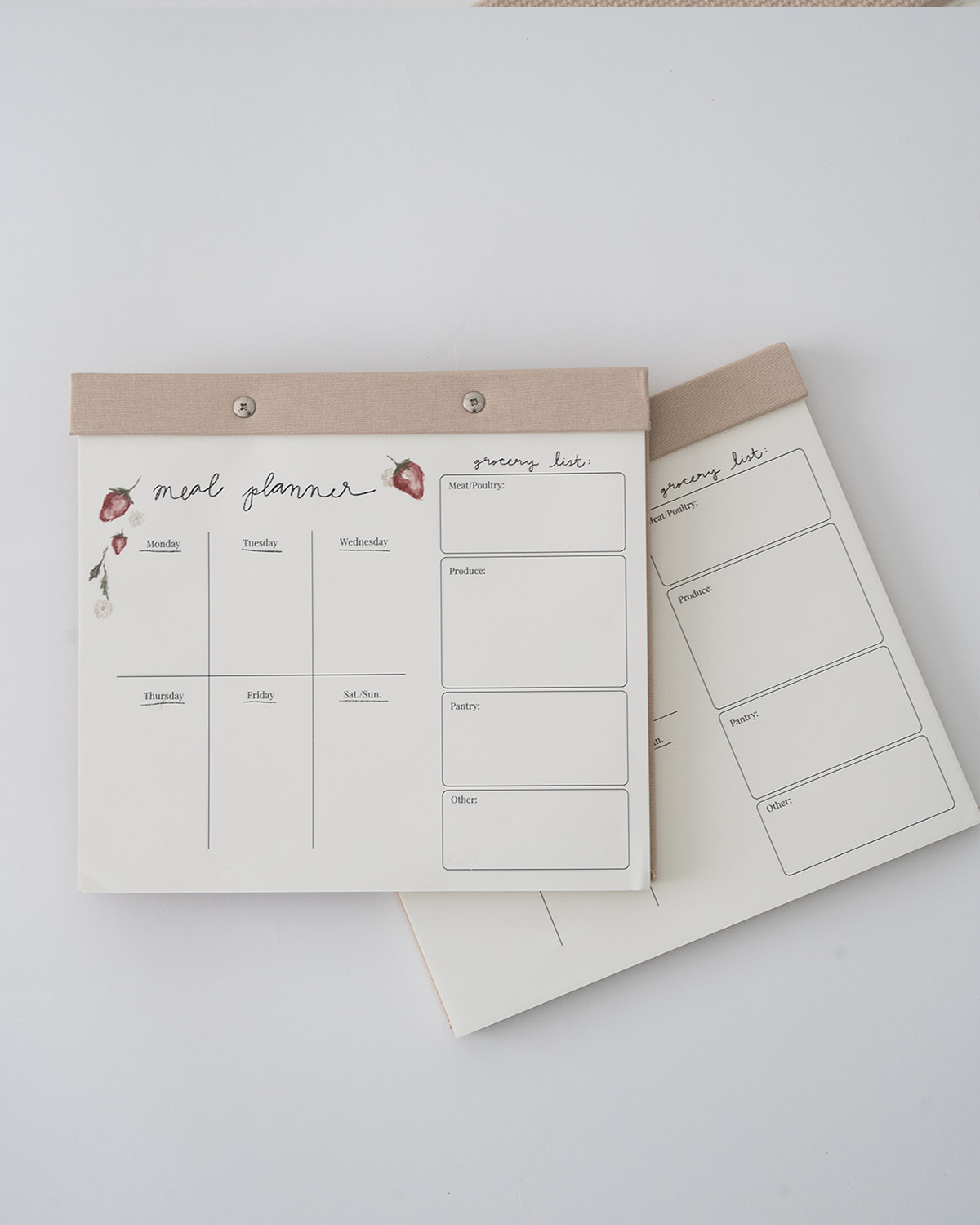 Meal Planner Notepad