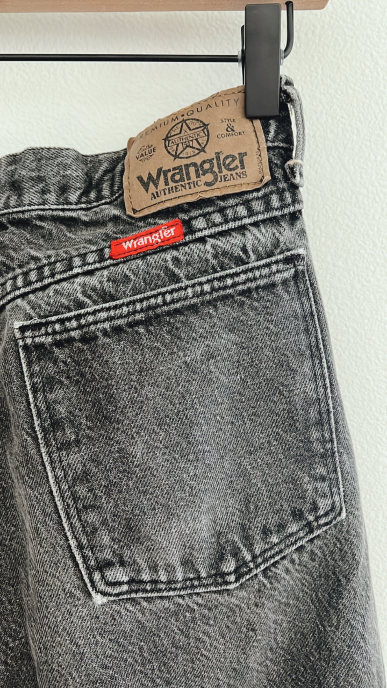 90’s Wrangler Gray Washed Denim