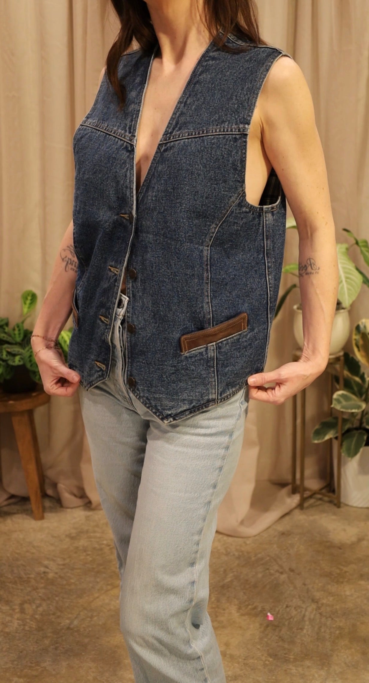 Vintage Wrangler Denim Vest