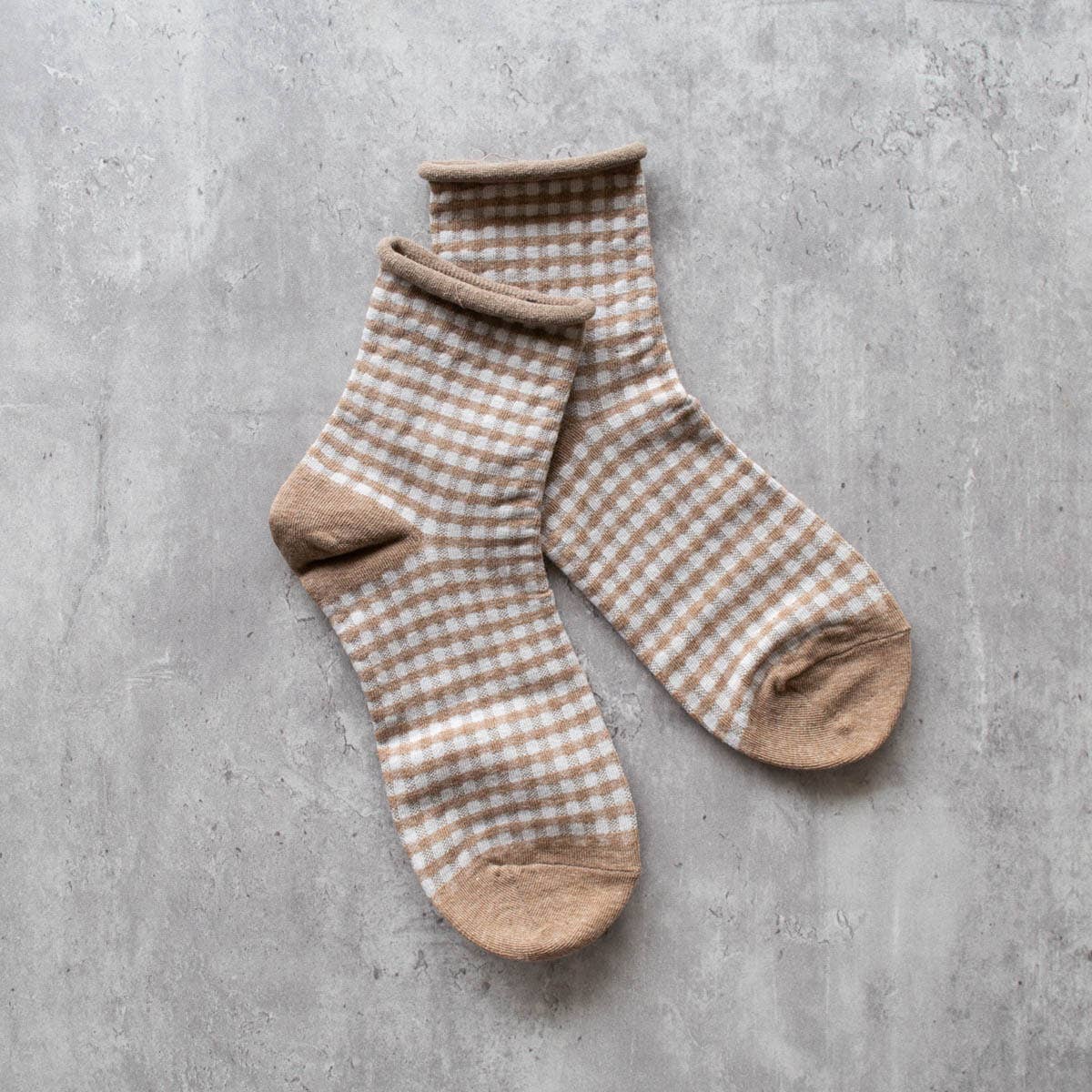 Picnic Mid Crew Sock Oatmeal