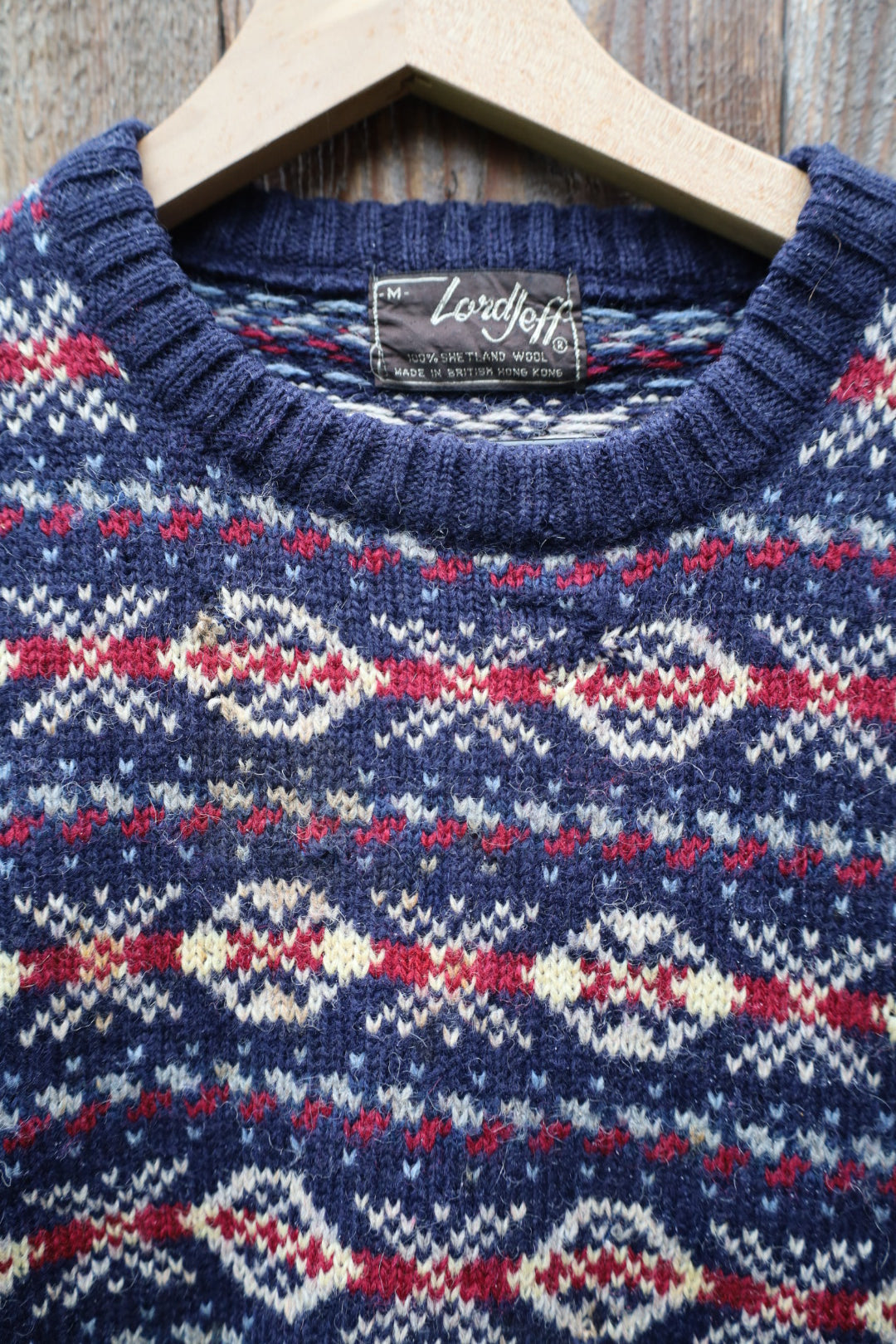 Vintage 70’s Lord Jeff Wool Sweater