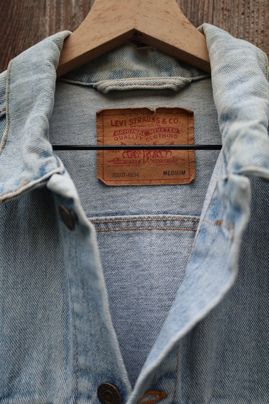 Vintage Early 90’s Made in the USA Denim Coat