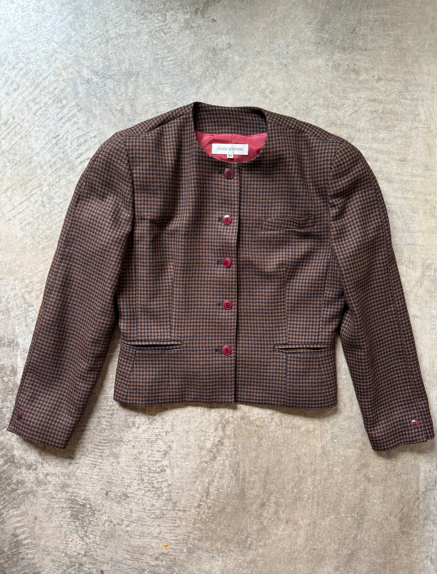 Vintage 90’s Jones New York Cropped Blazer