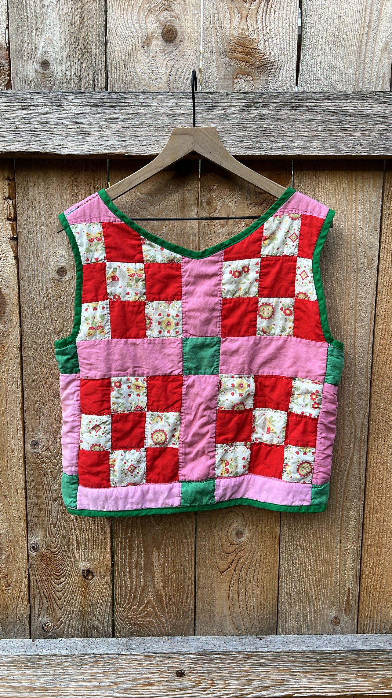 Signature Reversible Quilt Tank Top