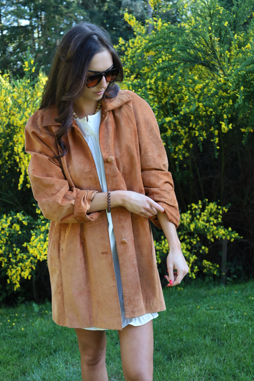 Vintage 70’s Italian Leather Coat
