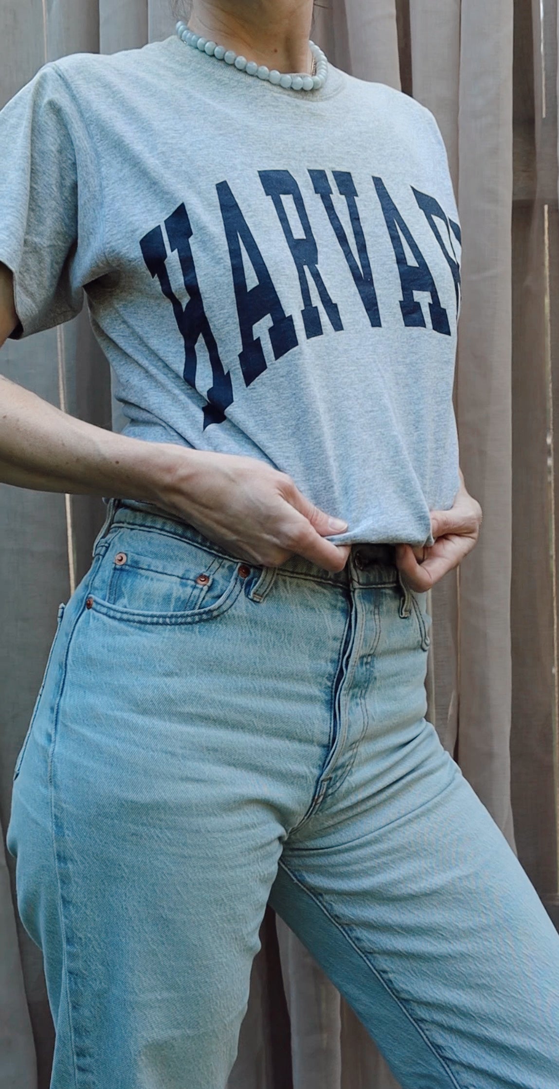 Vintage 80’s Cotton Harvard Tee