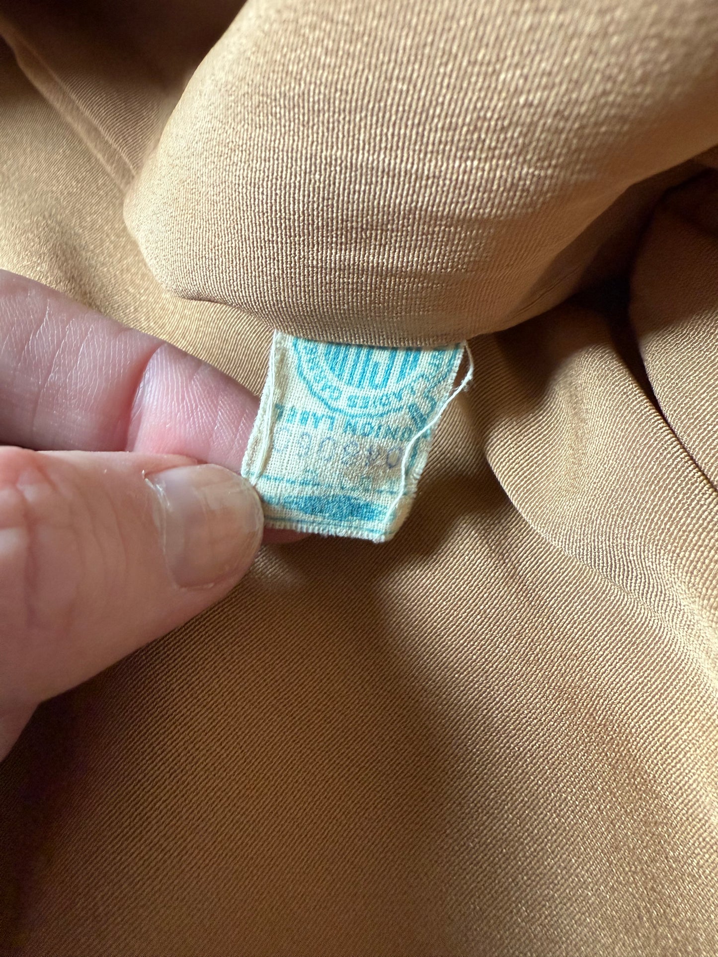 Vintage 70’s Fredrick & Nelson Camel Trench