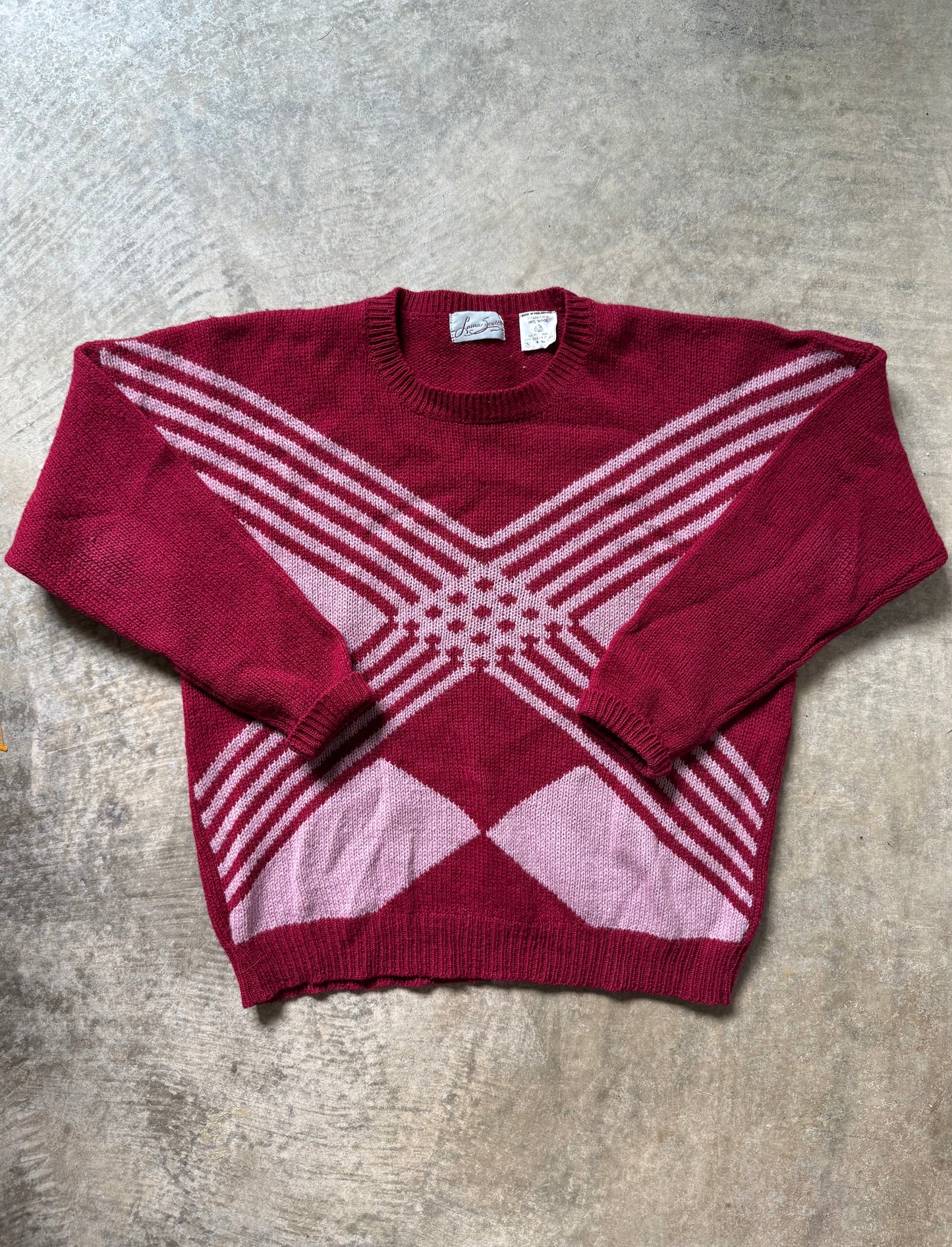 Vintage Shetland Wool Sweater