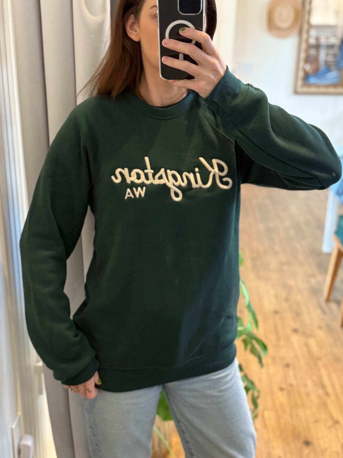 The Kingston Icon - Embroidered Crewneck Sweatshirt