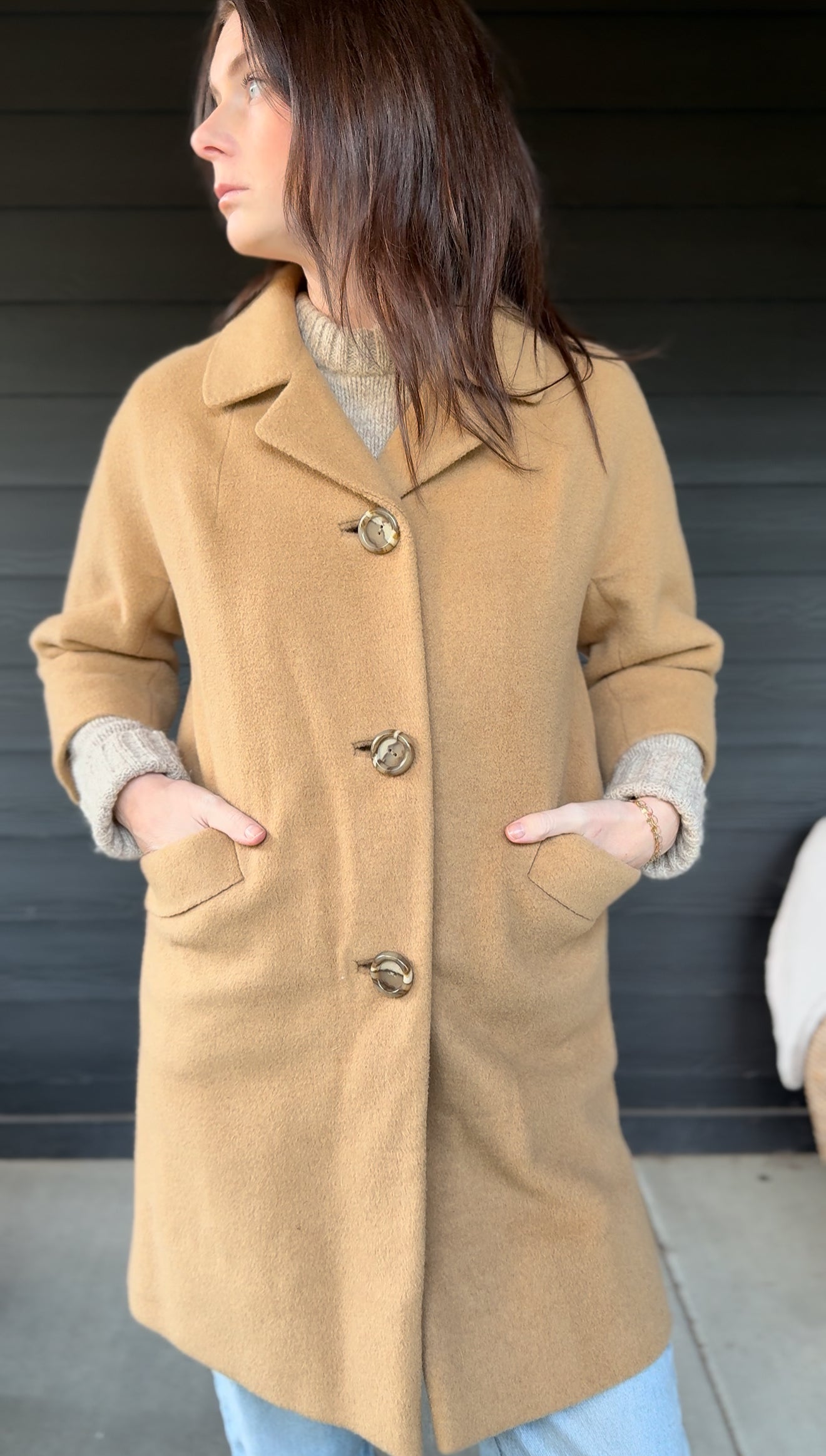 Vintage 70’s Fredrick & Nelson Camel Trench