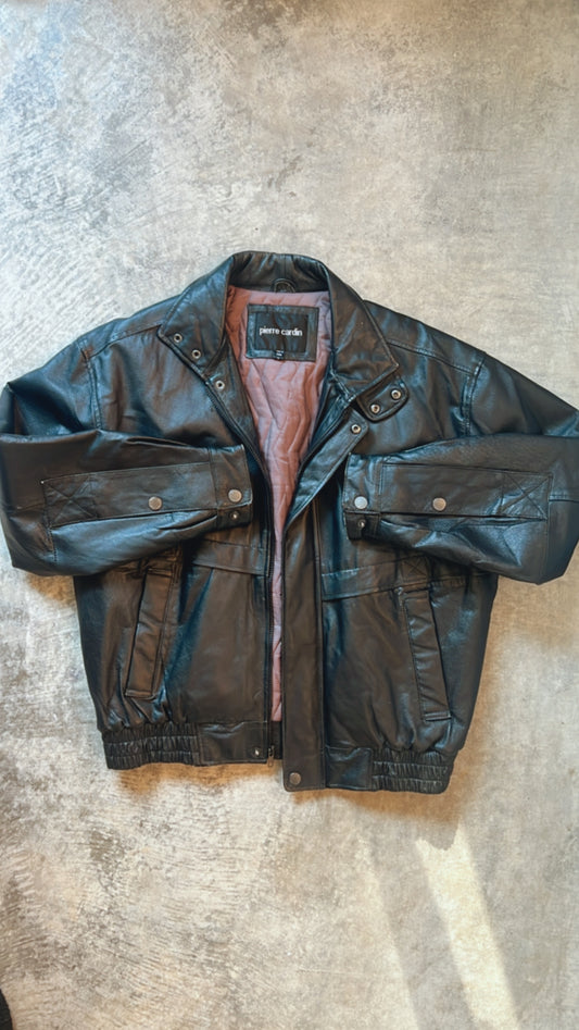 Vintage Genuine Leather Bomber