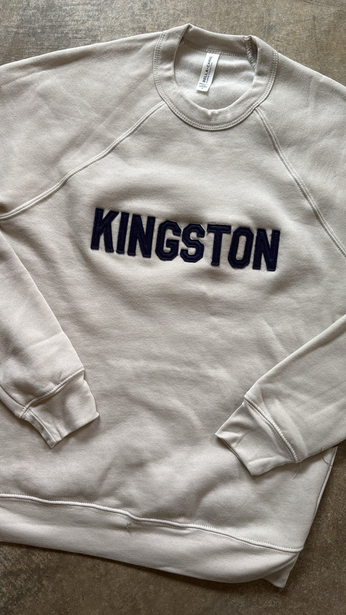 Local Kingston Vintage Felt Crewneck Sweatshirt
