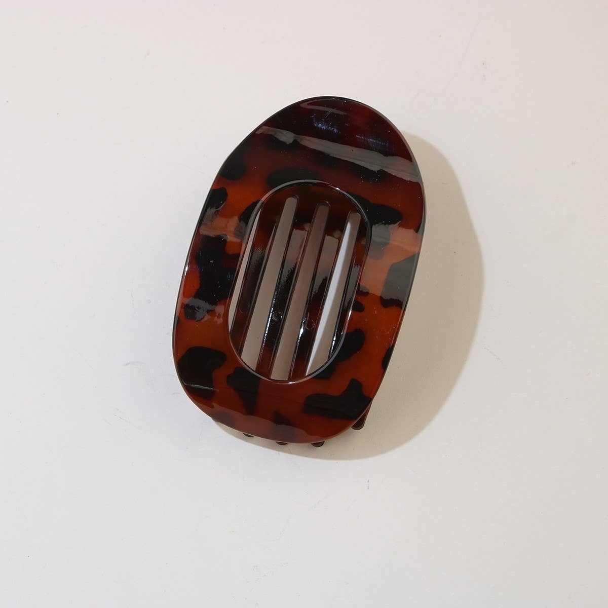 Oval Flat Hair Clip for Women
