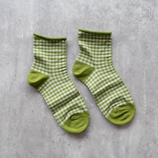 Picnic Mid Crew Sock- All Colors