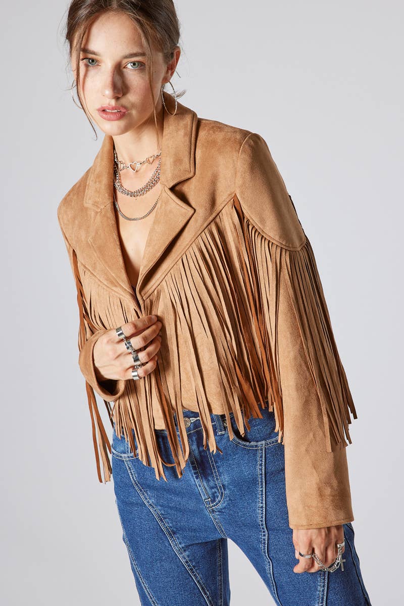 Willie Fringe Suede Jacket