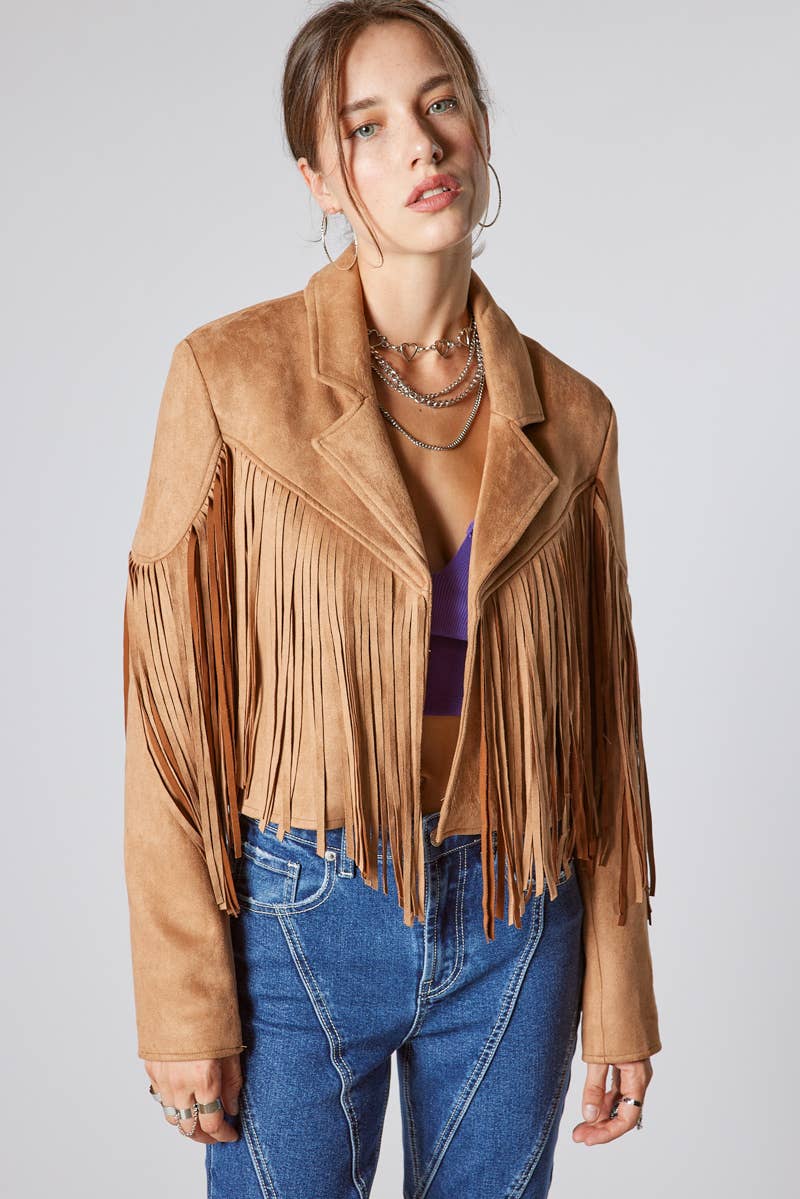 Willie Fringe Suede Jacket