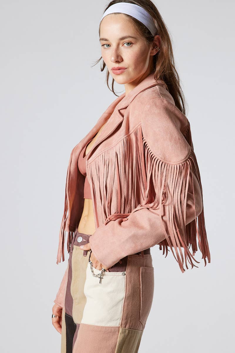 Willie Fringe Suede Jacket