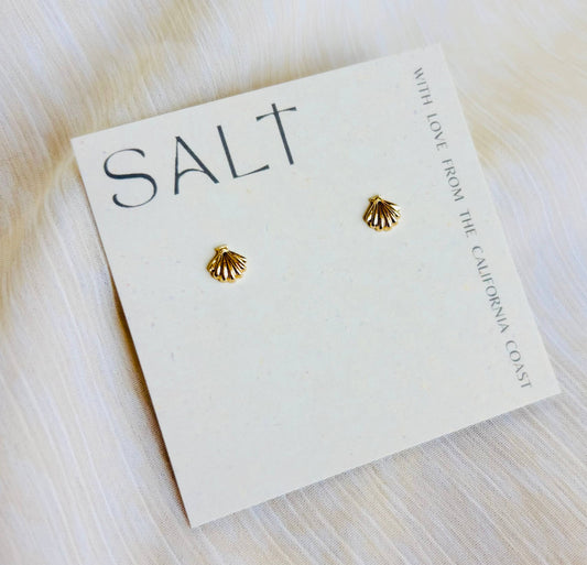 Seashell Stud | 18K gold