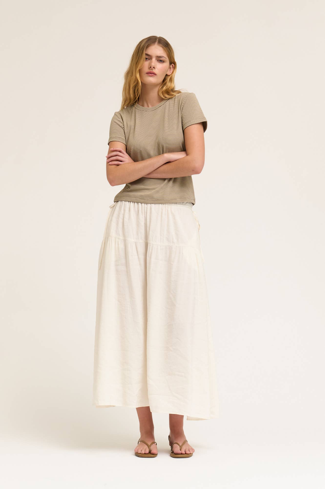 Standard Fit Striped Soft Tee