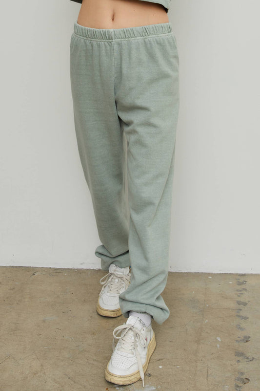 Classic Sage Green Sweatpants