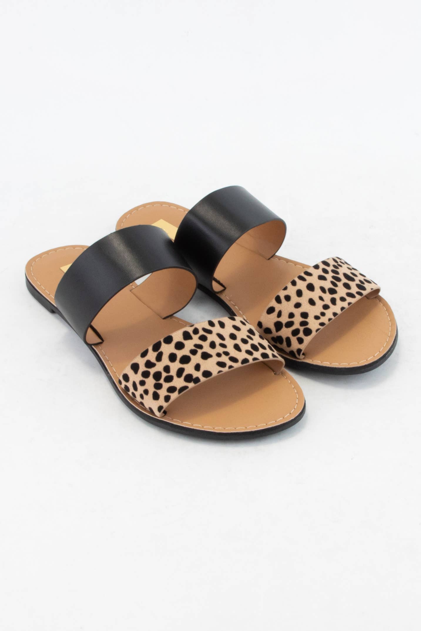 Animal Print Slide Sandal